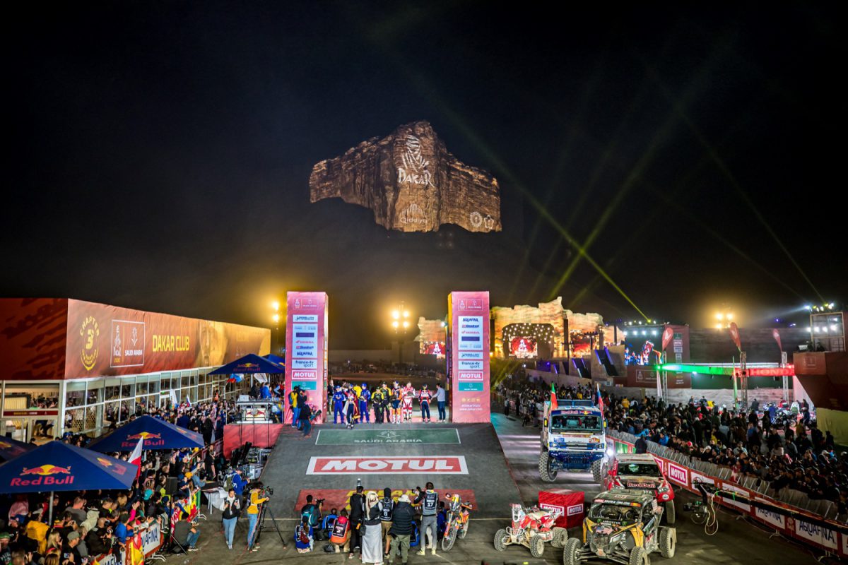 Dakar Rally Finishing Line Concert